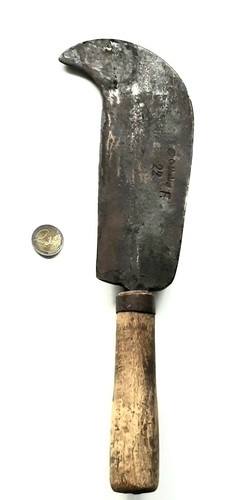 Alte geschmiedete hippe - hippe, säsli