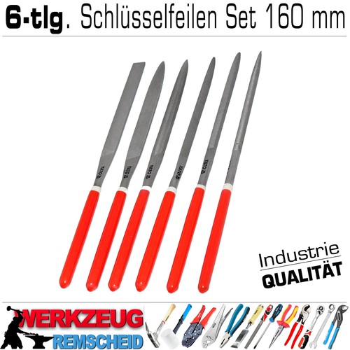 Tlg schlüsselfeilen - 6-tlg,